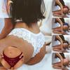 Женские кружевные трусики с низкой талией
