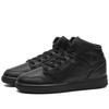 Кроссовки Air Jordan 1 Mid GS Triple Black 2022 Retro 554725-093