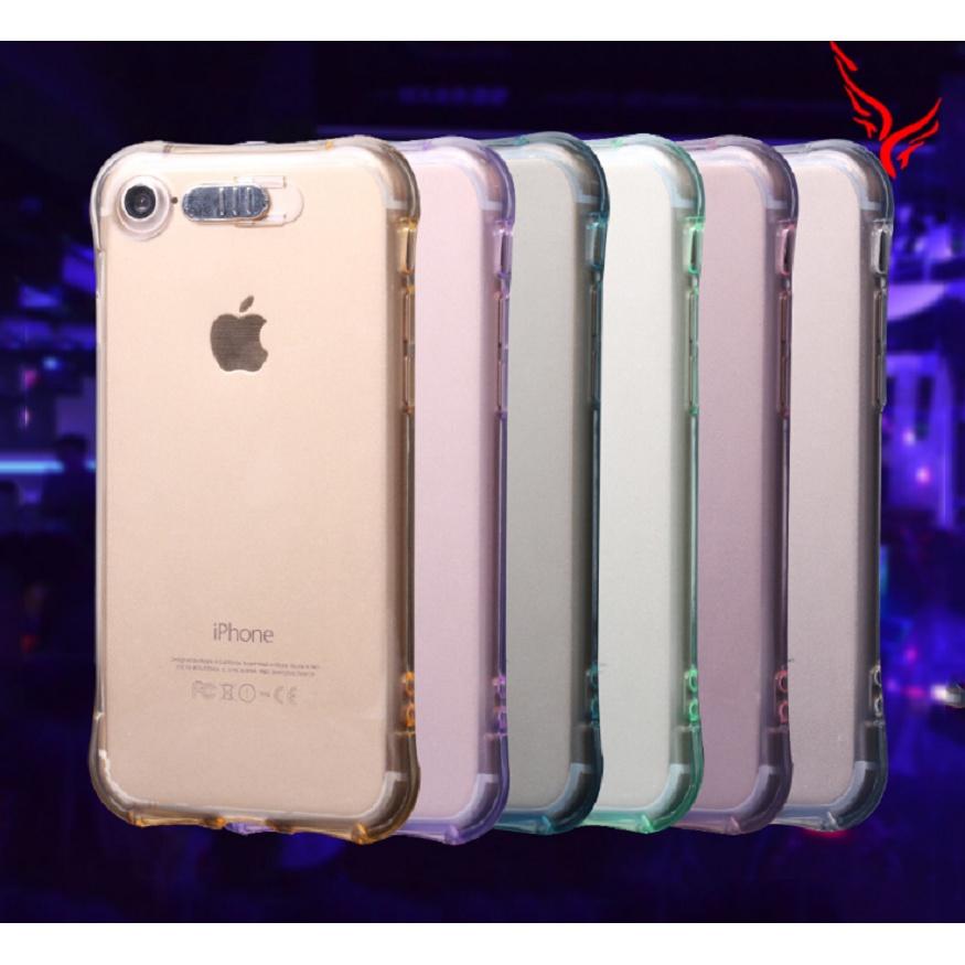 Slim Shockproof Fit Hybrid Flash Bumper Soft Case For Apple Iphone Phone Cover