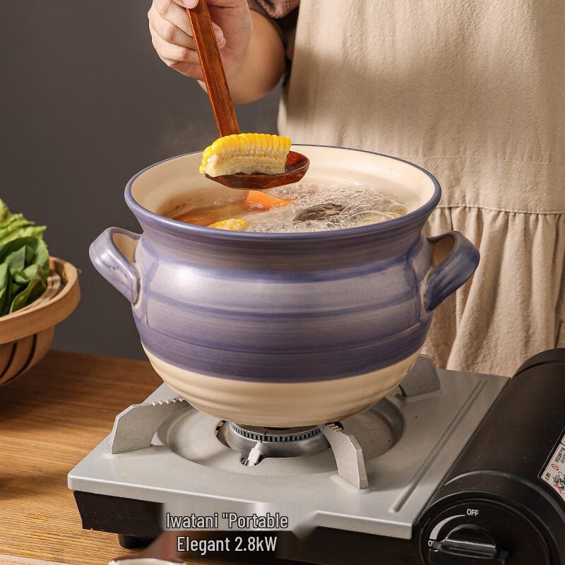 High-Temperature Ceramic Casserole Pot