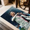 Man Star Action Area Rug Perfect for Bedrooms Game Room Decorate room Living Rooms Anti-slip Rug Office home decor Best for Christmas
