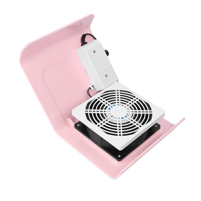 Машина для сбора пыли для ногтей, инструменты для маникюра, педикюра, сильный всасывающий инструмент для дизайна ногтей, 40 Вт, вентилятор для ногтей, пылесос для маникюра