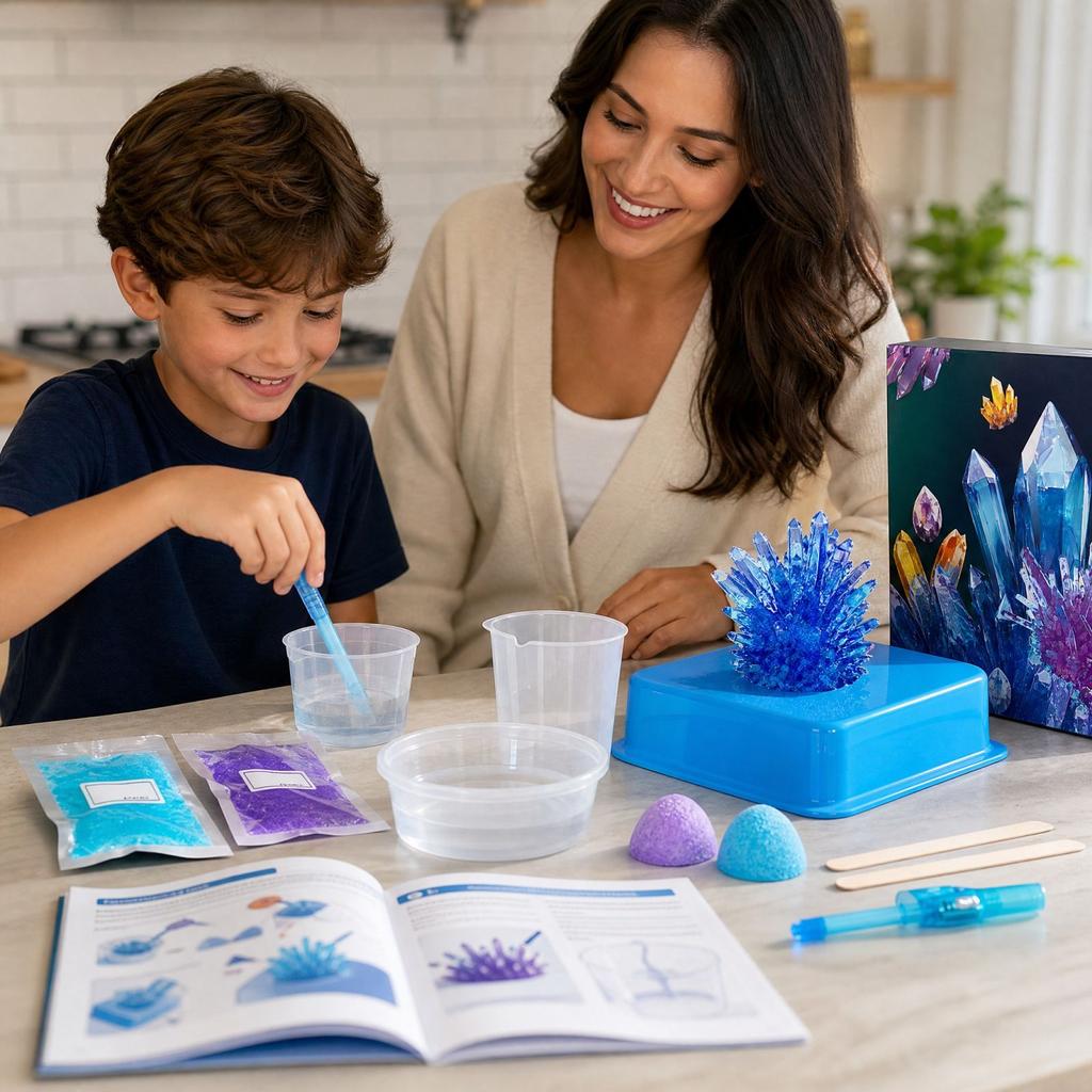 Growing Science Experiment, in the Dark Making Toy, Educational STEM Kit for Boys and Girls 5ml