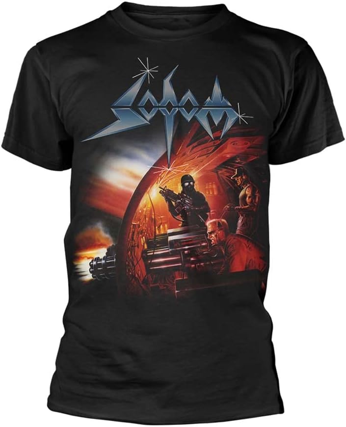 Футболка с логотипом метал-группы Sodom