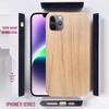 Деревянный защитный чехол для iPhone 11 Pro Max с защитой от отпечатков пальцев