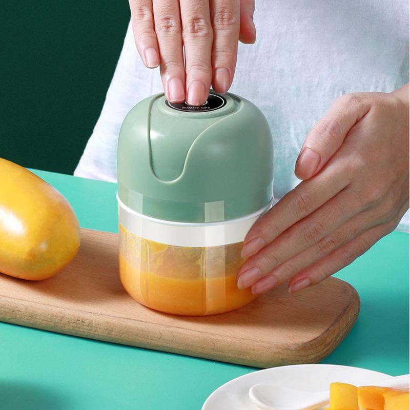 Детский кухонный комбайн: Многофункциональный электрический блендер и мини-измельчитель