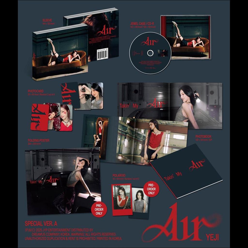 YEJI - Air Special Ver. Альбом