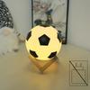 3D Футбольный Ночной Светильник Спальня Настольное Украшение Футбольная Лампа для Домашнего Декора