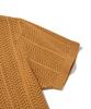 COVERNAT Cable Round Half Knit Orange