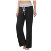 Women Wide Leg Pants Casual Stretch Yoga Pant   Pants Splicing Pants