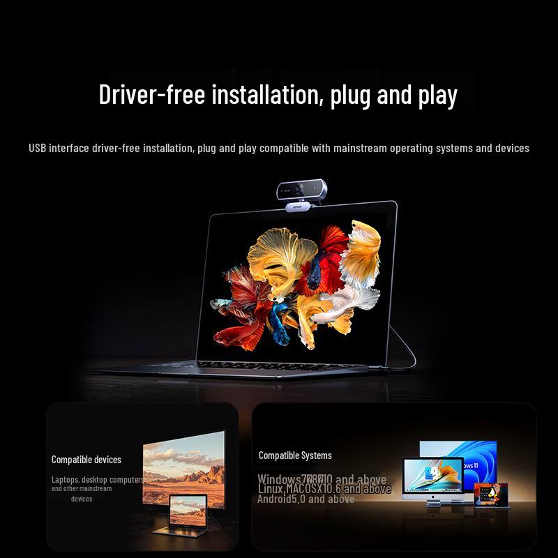 Ugreen 4K HD USB Computer Camera