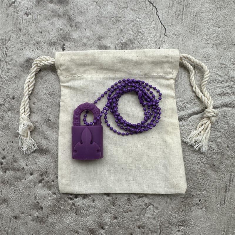 Силиконовое ожерелье с готическим мечом-крестом, разноцветное, для модной повседневной носки