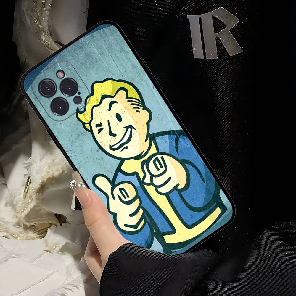 F-Fallout S-Series 4 Крутая Игра Для IPhone 17 16 15 14 13 12 11 Pro Max 13 17Air Ударопрочные Мягкие Чехлы Для Телефона Coque