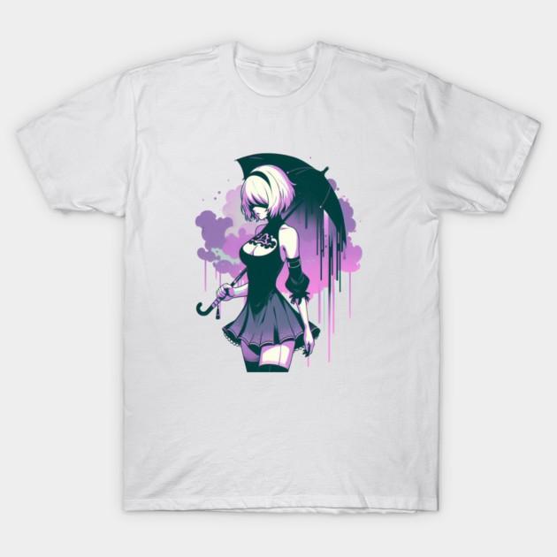 2b Nier Automata Waifu Shirt Anime Nier Automata Waifu Senpai White T Shirt V5