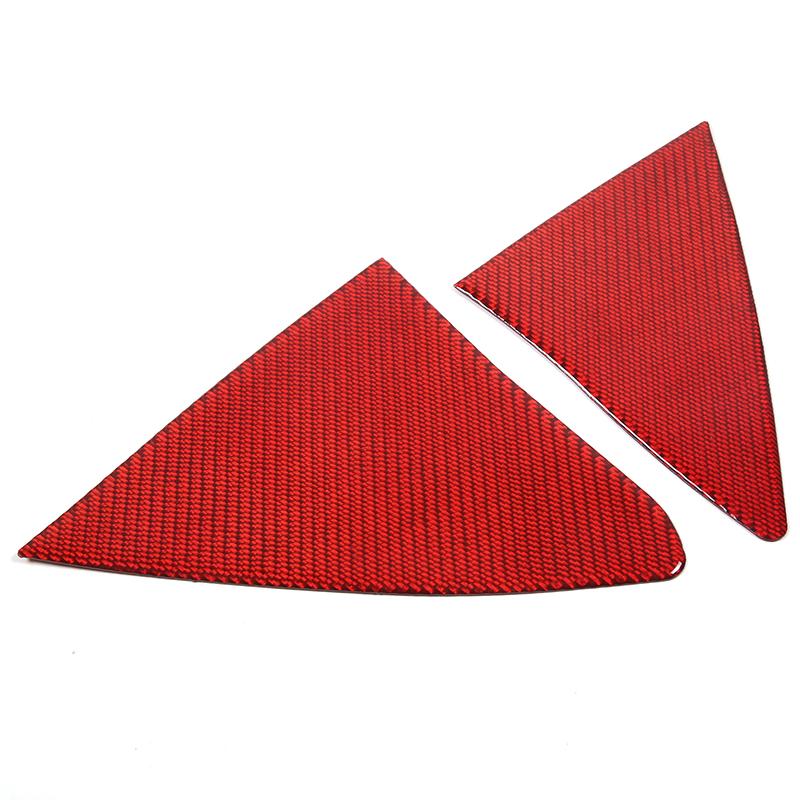 Для Subaru Forester 2013-18 мягкое углеродное волокно, центральное управление приборной панелью автомобиля, обе стороны, накладка на панель, наклейки для автомобиля