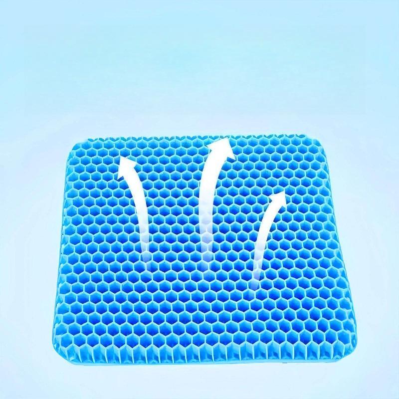 Honeycomb Gel Cushion Office Seat Cushion Thickened Enlarged Pad For Home Office Car Chair Daily Household Seat Use