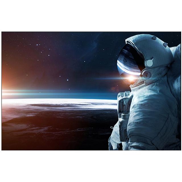 Научная фантастика галактика вселенная планеты искусство холст картина космическая экзопланета современный пейзаж стена