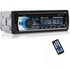 Eaglerich Car Radio, Bluetooth Stereo Player with Remote Control, 1 Din 12V [76-108MHz FM Radio Compatible In Japan] [Japanese Instruction Manual]