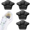 Heel Pads, Anti-Slip, Adjustable Size, Prevents Blisters, Heel Protection, Heel Repair Patch, Shoe Repair Material, for Leather Shoes and Sneakers, Ea