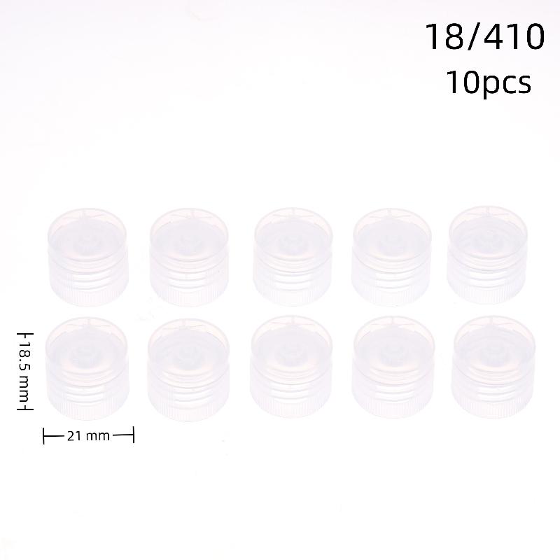 10 шт. Диаметр 18/20/24 мм Пластиковая крышка для бутылки Запасная крышка-клапан для бутылки с лосьоном/тоником, крышка для косметической бутылки, аксессуары