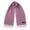 ABRAHAM MOON Merino Wool Muffler 25cm - Royal Pink