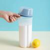 1/1.5L Household Kitchen Grain Cornmeal Storage Bucket Multi-functional Sealed Moisture-proof Washing Powder Snack Storage Box
