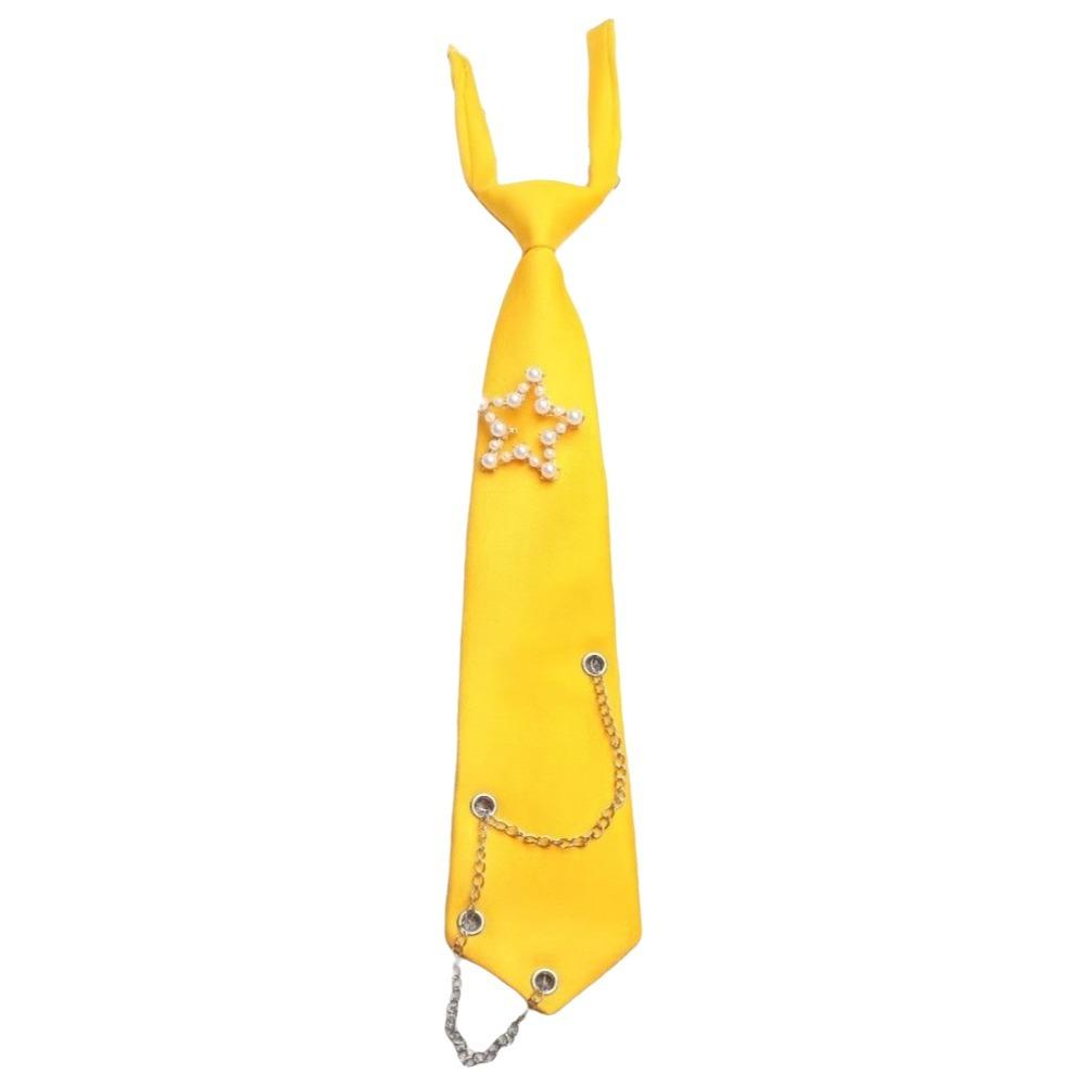 Korean Style Long Necktie Choker Shirt Tie Simple Star Tie Performance