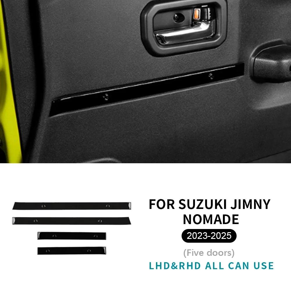 Carbon Fiber Interior Sticker for Suzuki Jimny 2018-2025 3/5 Doors ABS Black Trim