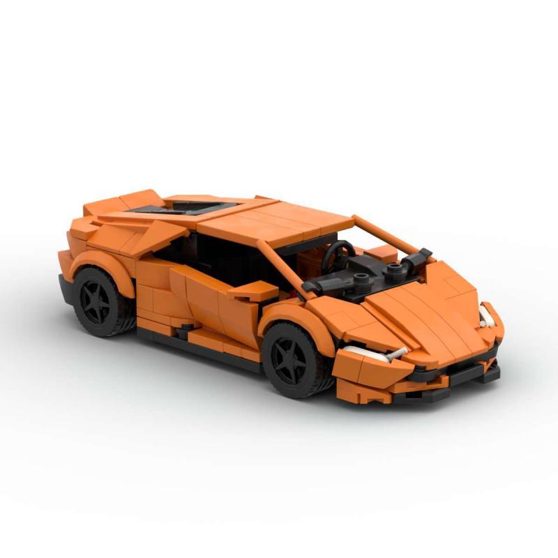 MOC Машина Строительные Блоки Образовательная Сборная Модель Игрушки Для Мальчиков Взрослых Детей Рождественский Подарок