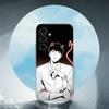 B-BJ A-Alex Для Samsung Galaxy S25 S24 S23 Ultra S22 S21 Plus S20 Черный Мягкий Силиконовый Защитный Чехол
