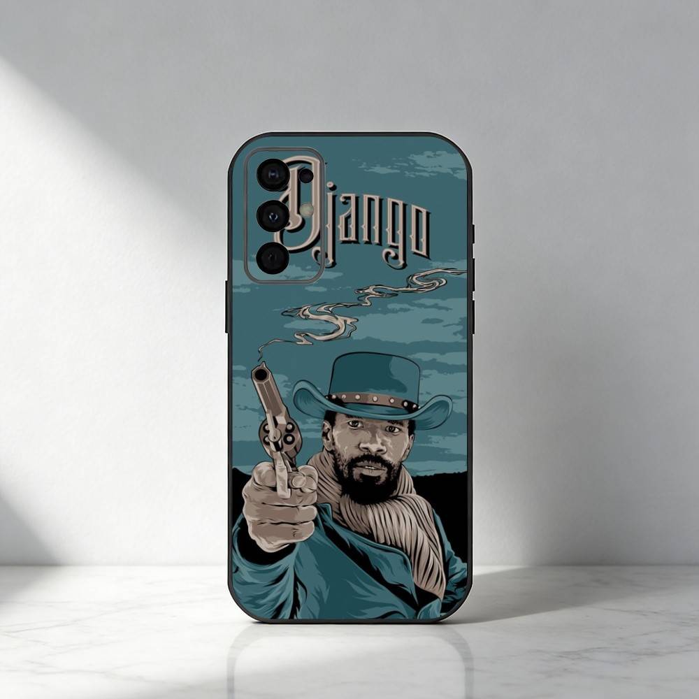 Печатный чехол для телефона D-Django для Samsung S25, S24, S21, S22, S23, S30, Ultra, S20, Plus, Fe, Note, 5G Черный чехол