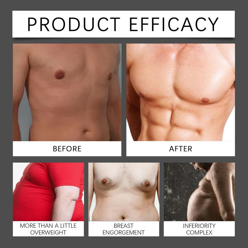 Спрей для укрепления груди для мужчин Мягко моделирует и моделирует контуры, создавая более упругие очертания, уменьшая гинекомастию и создавая более упругие линии груди. 50 мл