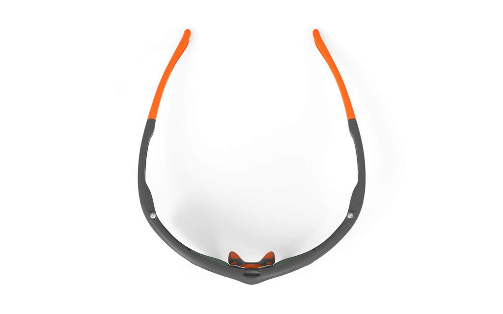 Солнцезащитные очки Tralix XL с дужками для линз 52 мм [RUDYPROJECT], Оранжевые, Ширина 134 мм, Длина 136 мм, Высота