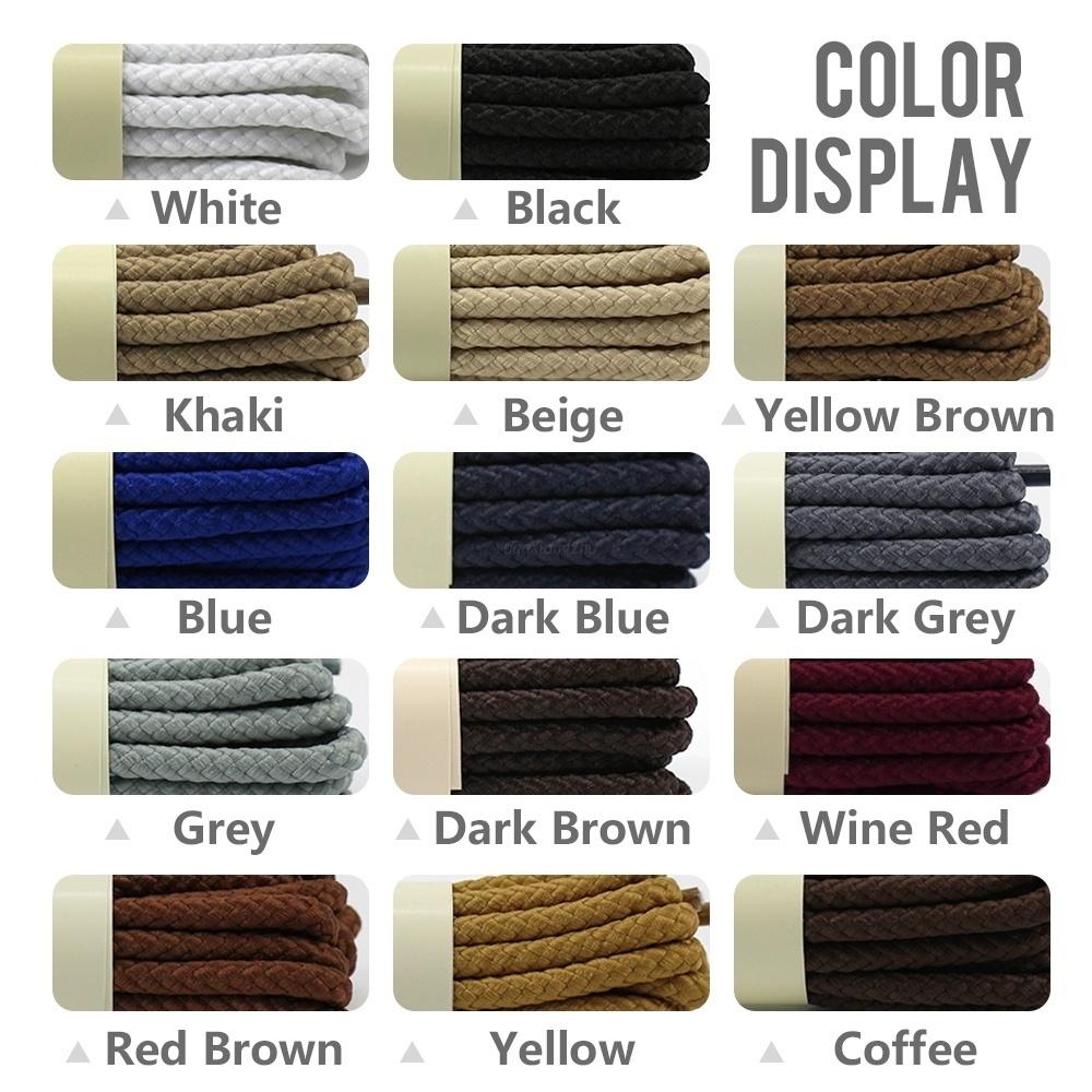 1 пара прочных круглых шнурков для обуви, шнурки для кроссовок, шнурки для высоких ботинок для ходьбы на открытом воздухе, шнурки для ботинок для хайкинга, шнурки для обуви, качественные толстые шнурки