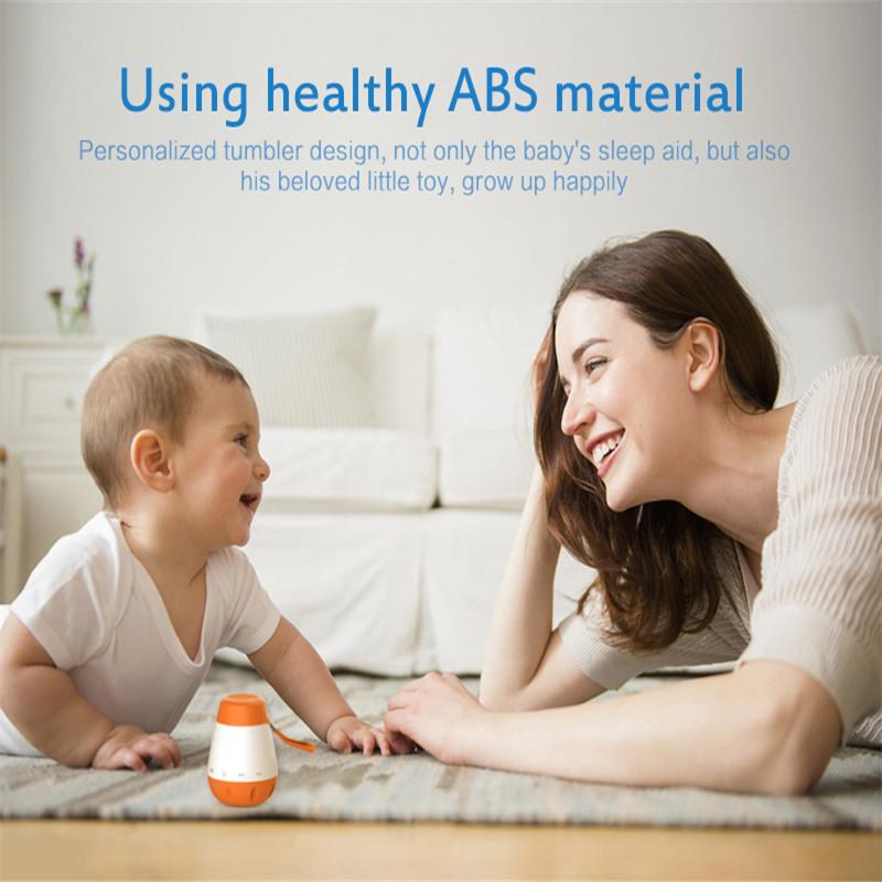 Умная музыка, белый шум, голосовой датчик, перезаряжаемая детская терапия, звуковая машина, пустышка для сна