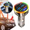 200W Car Charger Quick Charge Cigarette Lighter Adapter 6-Port USB A+USB C Fast Charging Phone Charger For IPhone Sa S6D0