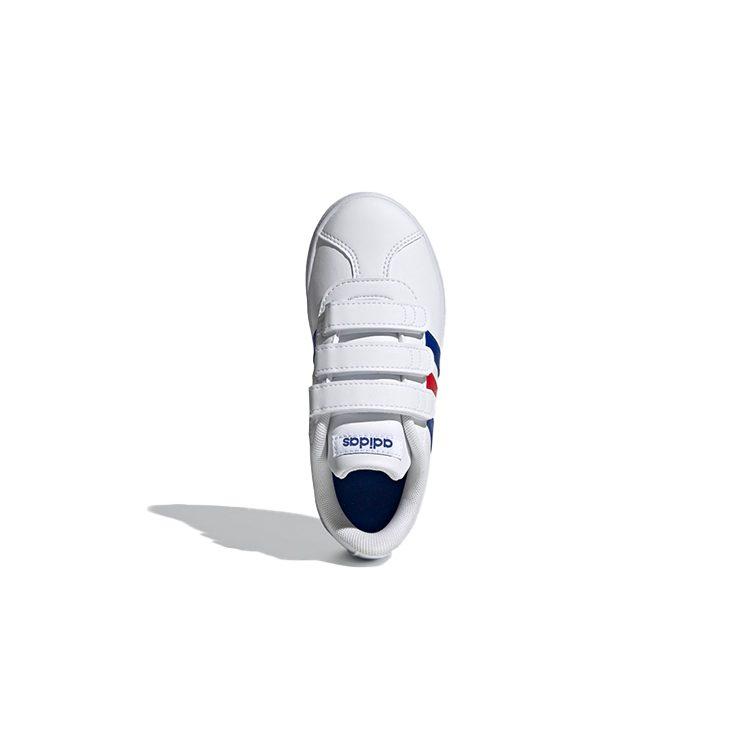 adidas VL Court 2.0 J 'Белый Королевский Синий Ярко-Красный' FY9273