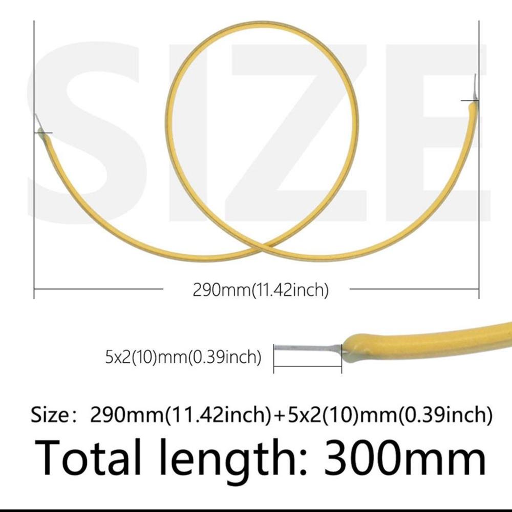 130/300mm DC3V Retro Edison Bulb Diodes LED Bead LED Filament Flexible Filament Lamp Parts