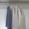 Shinkohanger MonoCloset Shirt Hangers, Set of 5, White