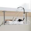 Under-table Storage Rack Table Bottom Power Socket Holder Hanging Rack Line Finishing Desk for Kitch