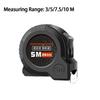 3/5/7.5/10 Meter Tape Measure Stainless Steel Anti-drop Measuring Tape Wear-resistant Portable Measure Puller Ruler