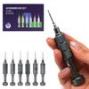 6Pcs Precisions Screwdriver Set Magnetic Bit Tool Set Phones Repair Hand Tool