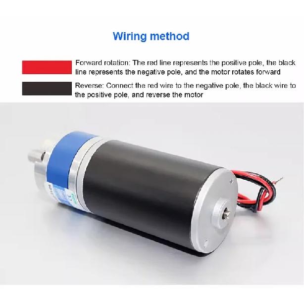 100KG 36MM 36ZY 12V/24V All Metal Planetary Gear Reduction Motor Micro DC Motor Steel Pipe Motor High Torque D/H-shaped Shaft