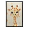 Plakat Żyrafa Z Kropkami Plakat Żyrafa Z Kropkami, 70X100 Cm, Bez Ramy, Płótno Premium Na Blejtramie