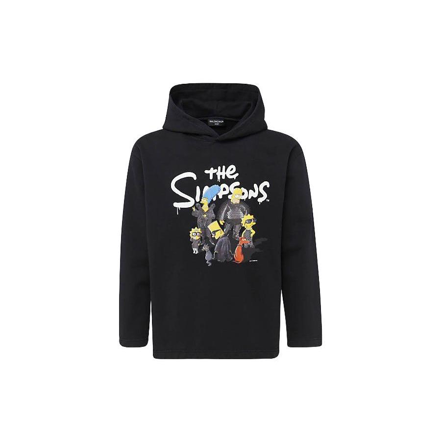 Balenciaga SS22 Sweatshirt Regular Fit Men's Black 670946.TLVG81000