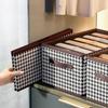 Clothing Storage Box Foldable Wardrobe Storage Box Pants Household Storage Basket Storage Wonder