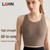 Женский жилет для фитнеса LAHN с высокой поддержкой и фиксированными чашечками
