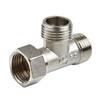 1Pc Toilet 304 Copper T Adapter G1/2inch T-Valve For Bath Bidet Sprayer Shower