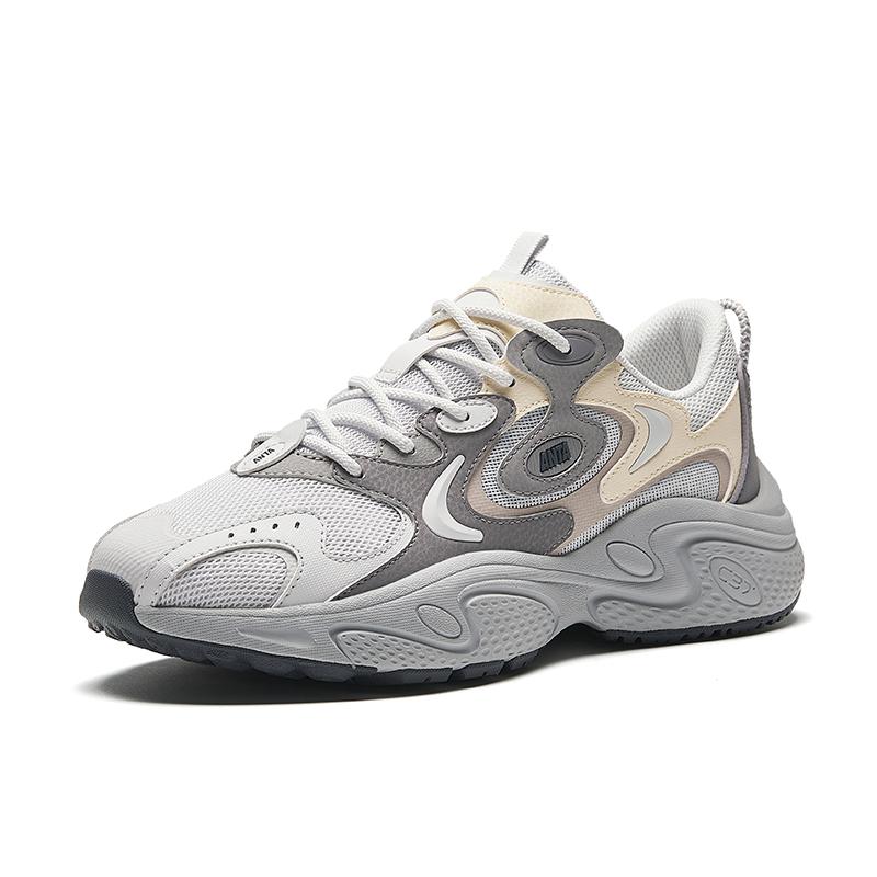 Anta Звездное небо, увеличивающее рост, низкие повседневные туфли, мужские кроссовки, серые 912428838-5