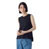 Comme Ca Ism Basic Terry Tank Size Black Top, 12-63CK06-205, Medium,